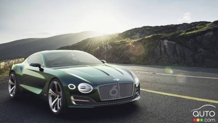 Bentley a dévoilé son concept EXP 10 Speed 6 à Shanghai